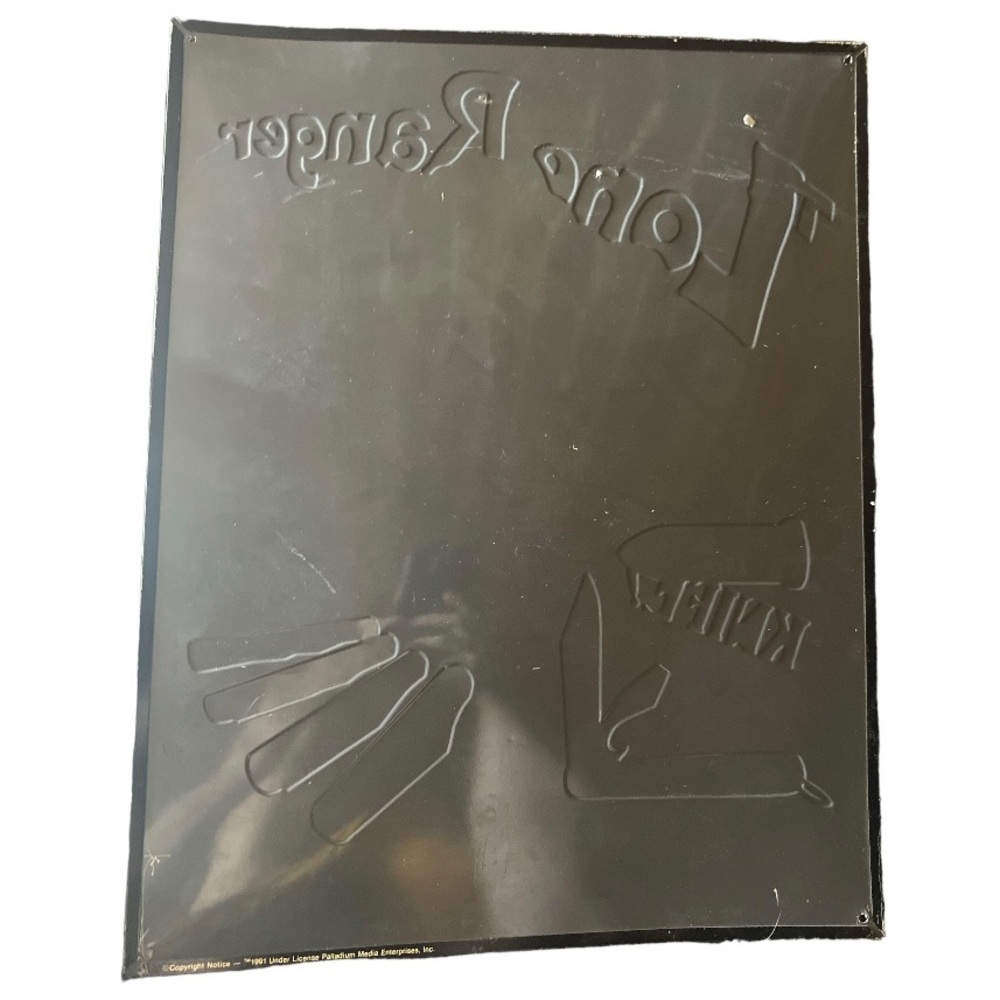 Lone Ranger Metal Wall Art - 1991 - Picture 4 of 4